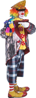 clown - divertissement - loisirs - smiley émoticône émoji cartoon clipart illustration - artémotic