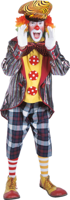 clown - divertissement - loisirs - smiley émoticône émoji cartoon clipart illustration - artémotic