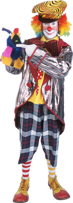 clown - divertissement - loisirs - smiley émoticône émoji cartoon clipart illustration - artémotic