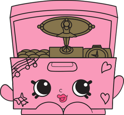 musique [Shopkins] - divertissement - loisirs - smiley émoticône émoji cartoon clipart illustration - artémotic