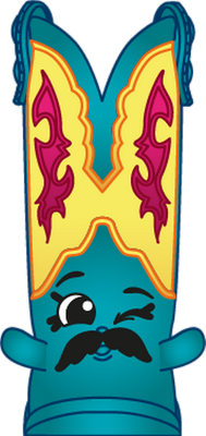 chaussure [Shopkins] - divertissement - loisirs - smiley émoticône émoji cartoon clipart illustration - artémotic