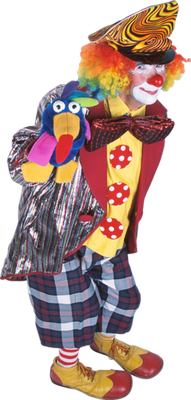 clown - divertissement - loisirs - smiley émoticône émoji cartoon clipart illustration - artémotic