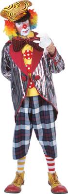 clown - divertissement - loisirs - smiley émoticône émoji cartoon clipart illustration - artémotic