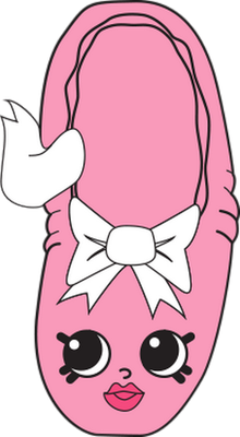 chaussure [Shopkins] - divertissement - loisirs - smiley émoticône émoji cartoon clipart illustration - artémotic