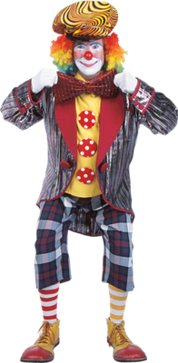clown - divertissement - loisirs - smiley émoticône émoji cartoon clipart illustration - artémotic
