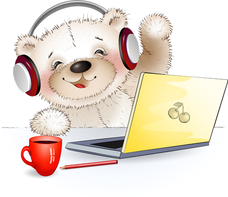 peluche - divertissement - loisirs - smiley émoticône émoji cartoon clipart illustration - artémotic