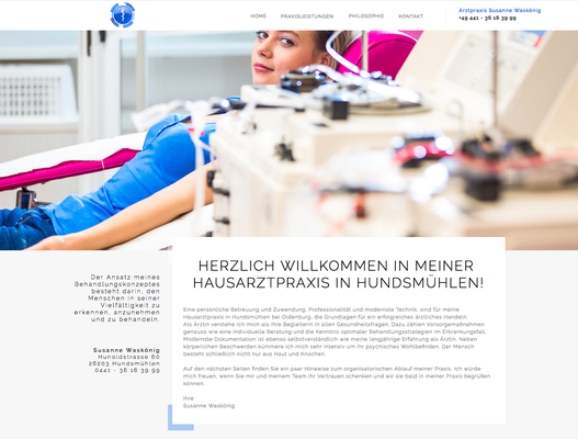 Kunde: Arztpraxis Susanne Waskönig Wardenburg