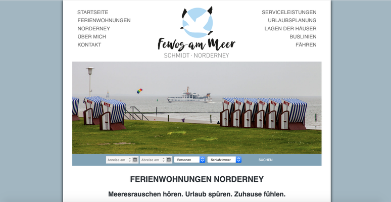 Kunde: Fewos am Meer - Schmidt Norderney