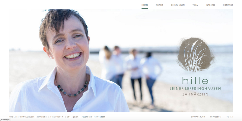 Kunde: Zahnarztpraxis Hille Jever