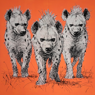 Gemälde THE LAST LAUGH von Martin Lingens