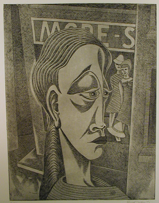 Mode-Salon  1977  30 x 39,5   ( Ätz )    ( 3 )
