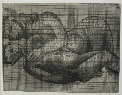 Verführung  1971  40 x 30                    ( 5 )