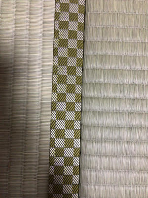 おしゃれな市松柄の畳縁 最近売れてます 畳の張り替え ふすまや障子なら 埼玉県で創業100余年の畳店 たたみの河田