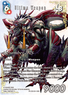 Ultima Weapon 24-126H | PR-202
