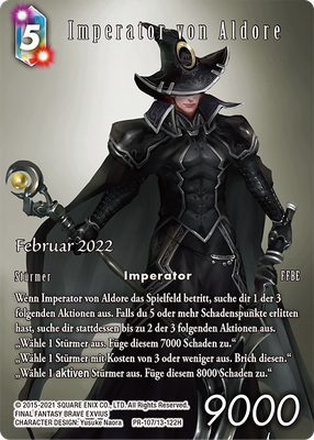Imperator von Aldore 13-122H | PR-107