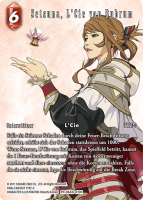 Setsuna, L'Cie von Rubrum 6-010H | PR-064