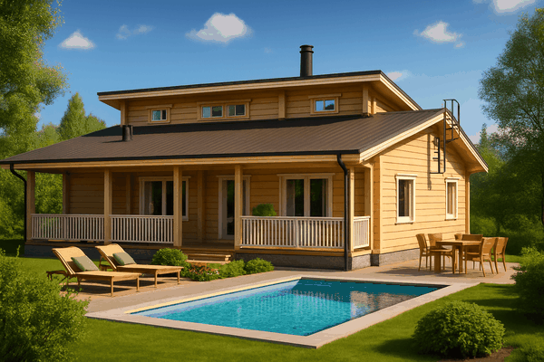 Maison en bois 