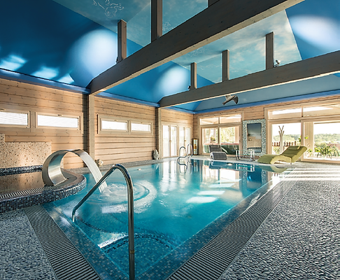 Piscine maison en bois