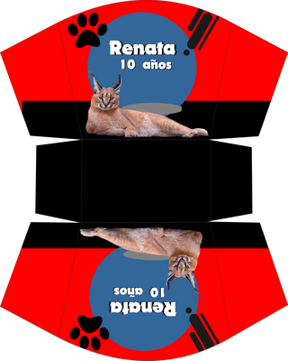Gato Big Floppa Cumpleaños Kit Imprimible Personalizado