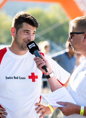 Moderation, Moderator Urs Sahli aus Bern 