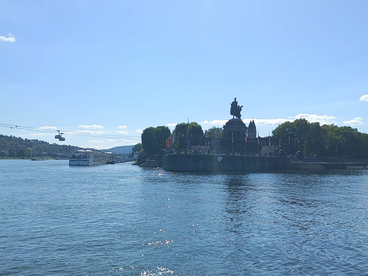 Reiseetappe Brohl-Lahnstein, Koblenz, Moselmündung, Deutsches Eck (© Andy R.)