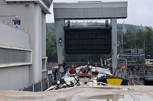  Schiffshebewerk Saint-Louis/Arzviller / Plan incliné de Saint-Louis/Arzviller (© 20.08.2025 Andy R.)
