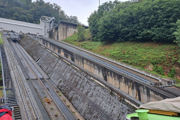  Schiffshebewerk Saint-Louis/Arzviller / Plan incliné de Saint-Louis/Arzviller (© 20.08.2025 Andy R.)