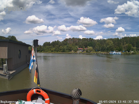Schutzhafen Erlenbach am Main, Reisebeginn