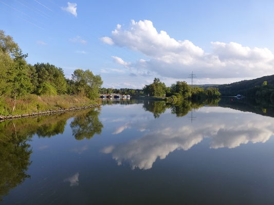 Hafeneinfahrt Erlenbach am Main