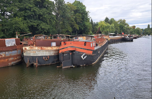 Wirotius Schiffswerft in Rilchingen-Hanweiler (Gemeinde Kleinblittersdorf) (© 23.08.2025 Andy R.)