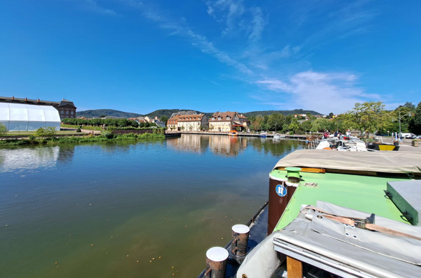 Liegeplatz im Hafen Saverne (© 19.08.2025 Andy R.)