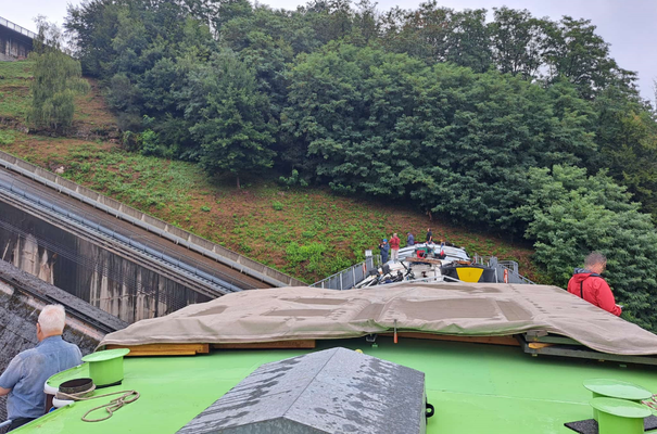  Schiffshebewerk Saint-Louis/Arzviller / Plan incliné de Saint-Louis/Arzviller (© 20.08.2025 Andy R.)