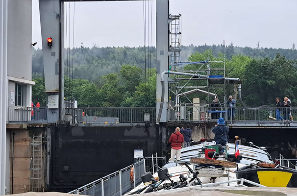  Schiffshebewerk Saint-Louis/Arzviller / Plan incliné de Saint-Louis/Arzviller (© 20.08.2025 Andy R.)