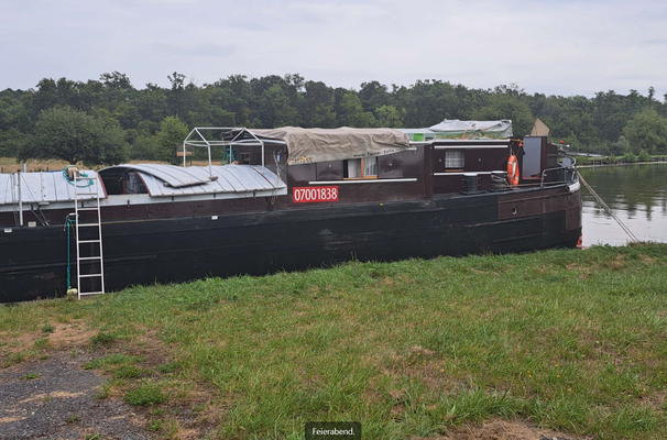 Liegeplatz Albeschaux Quai am Saar-Kohlen-Kanal (© Andy R. 21.08.2025)