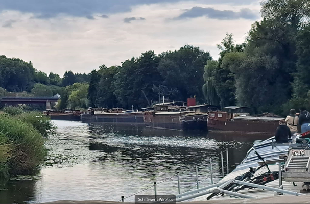 Wirotius Schiffswerft in Rilchingen-Hanweiler (Gemeinde Kleinblittersdorf)  (© 23.08.2025 Andy R.)
