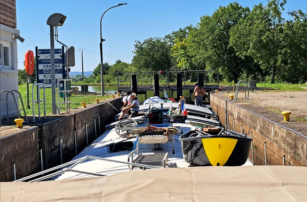 Rhein-Marne-Kanal, Écluse n° 45 de Mommenheim dite de Waltenheim-sur-Zorn (© 18.08.2025 Andy R.)
