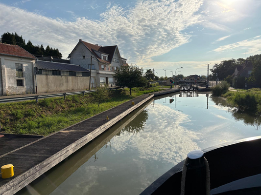 Écluse n° 20 de Sarralbe / Schleuse Nr. 20 Oberwasser (© 23.08.2025 Saskia G.)