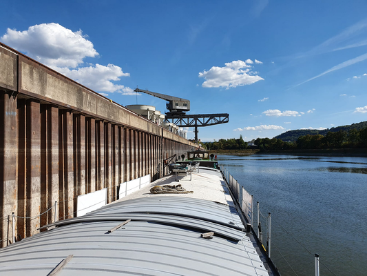 Feierabend im Schutzhafen Lahnstein [© Andy R. 05.09.2022]