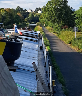 Liegeplatz Sarralbe (© 22.08.2025 Andy R.)