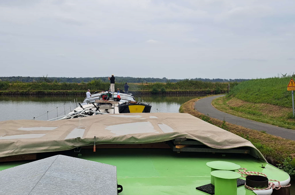 Verzweigung Rhein-Marne-Kanal ├ Saar-Kohlen-Kanal (© Andy R. 21.08.2025)