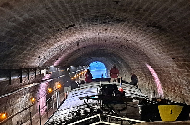 Licht am Ende des Tunnels von Niderviller Westportal (© Andy R. 21.08.2025)