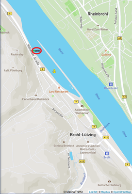 Hafen Brohl [© MarineTraffic]