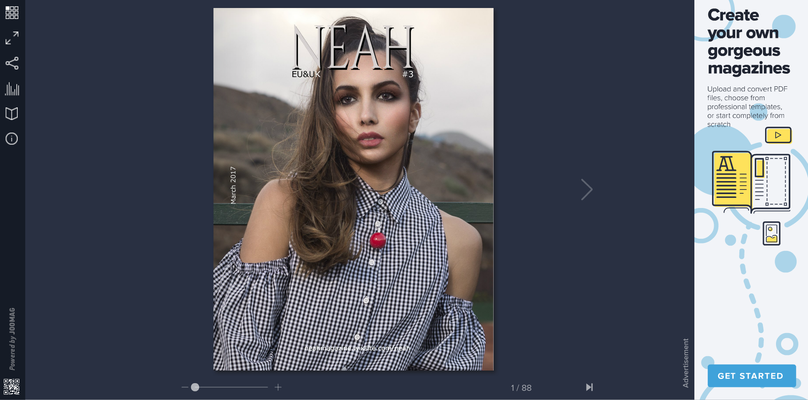 COVER ON THE MAGAZINE NEAH 