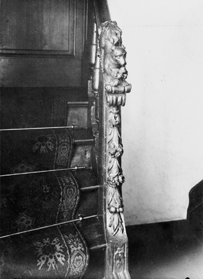1908 - Rampe d'escalier Louis XV dans une maison privée