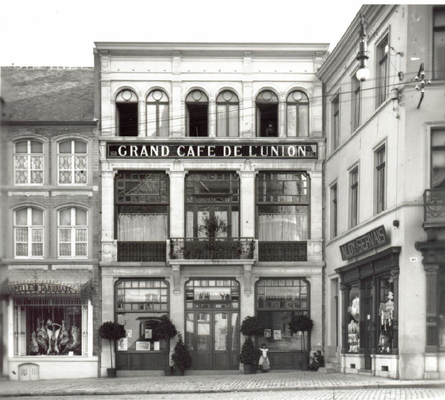1910 - Grand-Place : Le grand café de l'Union
