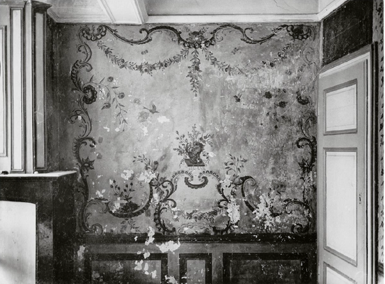 1912 - Peinture murale dans une maison privée