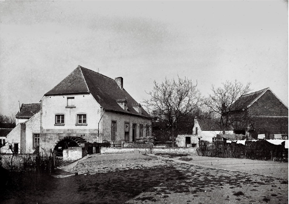 1906 - Le moulin de Béreau au faubourg de Soignies