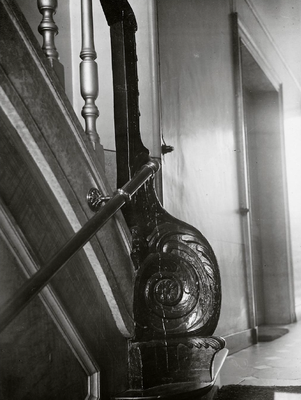 1912 - Rampe d'escalier Louis XV dans une maison privée