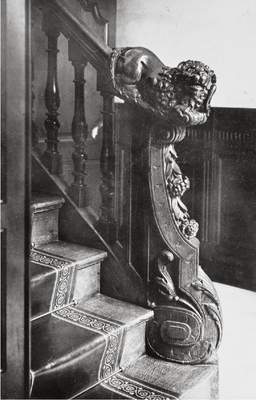 Rampe d'escalier Louis XVI dans une maison privée