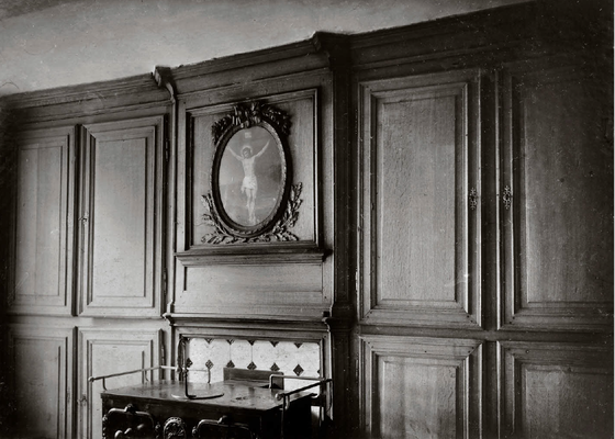 1910 - Cheminée dans une maison privée